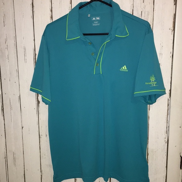 adidas Other - 🆑🆑$4😮🏌️hp Adidas Stonehedge Golf wicking polo
